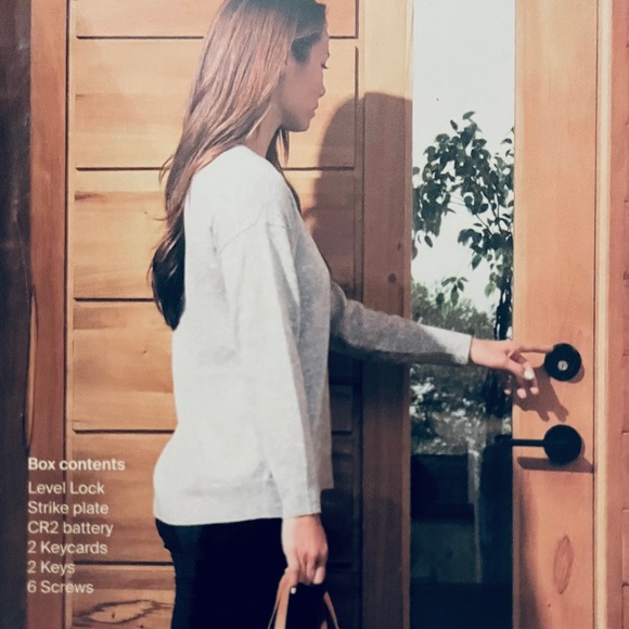 Level Lock Touch Edition - Invisible Smart Lock, Matte Black, iOS® & Android™ - Picture 2 of 4